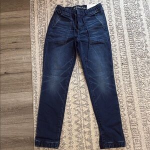 American Eagle Dark Blue Stretch Joggers